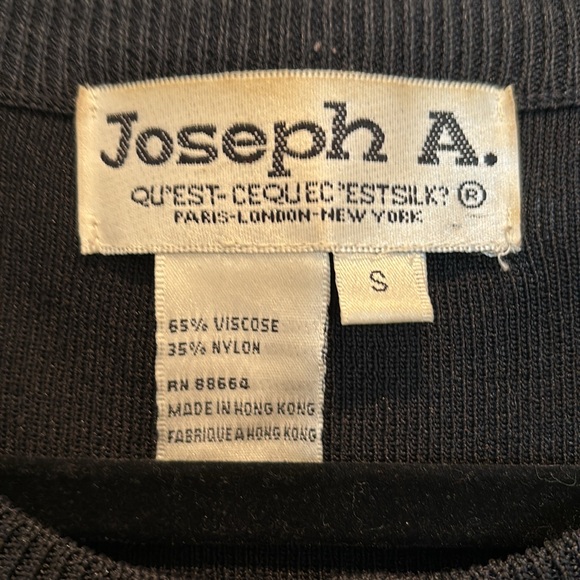 Joseph A black knit cardigan sweater - Picture 4 of 5